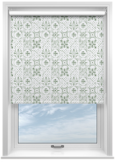 Moroccan Tiles, Bottle - Roller Blind